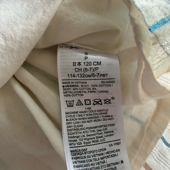 GAP Kids Tank Dress - Size Small (6-7) - Picture 3 of 6